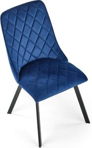 Halmar Krzesło K450 VELVET granatowe 7