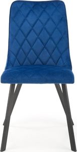 Halmar Krzesło K450 VELVET granatowe 10