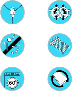 vidaXL Łóżko dzienne z materacem, 90x200 cm, białe, drewno sosnowe 8