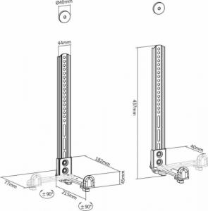 Maclean Uchwyt na soundbar do TV MC-914 18
