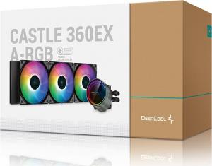 Chłodzenie wodne Deepcool Castle 360EX A-RGB Czarne (DP-GS-H12W-CSL360EX-AR) 9