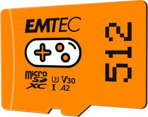 Karta Emtec Gaming MicroSDXC 512 GB Class 10 UHS-I/U3 A2 V30 (ECMSDM512GXCU3G) 2