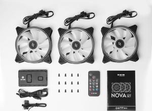 Wentylator Chieftec Nova RGB 3-pack (NF-3012-RGB) 10