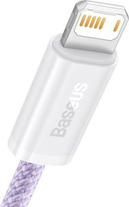 Kabel USB Baseus USB-A - Lightning 1 m Fioletowy (BSU3006PRP) 2