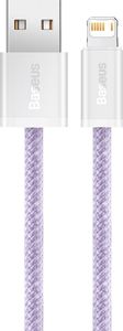Kabel USB Baseus USB-A - Lightning 1 m Fioletowy (BSU3006PRP) 3