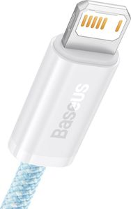 Kabel USB Baseus USB-A - Lightning 1 m Turkusowy (BSU3007BLU) 2