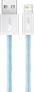 Kabel USB Baseus USB-A - Lightning 1 m Turkusowy (BSU3007BLU) 3