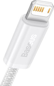 Kabel USB Baseus USB-A - Lightning 1 m Biały (BSU3009WHT) 2