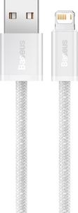 Kabel USB Baseus USB-A - Lightning 1 m Biały (BSU3009WHT) 3