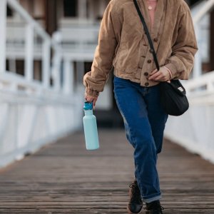 Klean Kanteen Kanteen Classic Narrow (Sport Cap), 532ml/18oz, Blue Tint 3