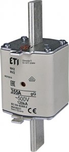 Eti-Polam Wkładka bezpiecznikowa NH2 gG 63A/500V 004185238 1
