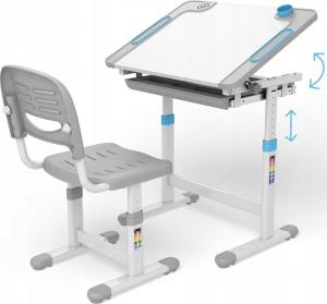 Biurko Ergooffice.eu Niebieskie 66.4 cm x 50.5 cm 2