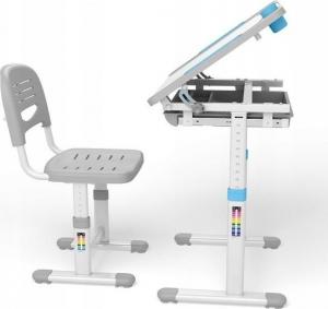 Biurko Ergooffice.eu Niebieskie 66.4 cm x 50.5 cm 3