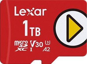 Karta Lexar PLAY MicroSDXC 1 TB Class 10 UHS-I/U1 A2 V30 (LMSPLAY001T-BNNNG) 1