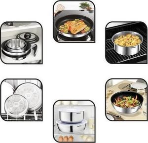 Patelnia Tefal Zestaw patelni TEFAL Ingenio Emotion L948SC 12 cz. 5