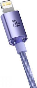 Kabel USB Baseus USB-C - Lightning 2 m Fioletowy (FD-2310-6932172602796) 3