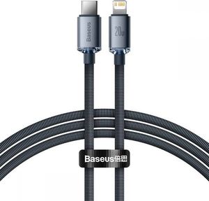 Kabel USB Baseus USB-C - Lightning 1.2 m Czarny (FD-2141-6932172602741) 1