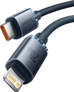Kabel USB Baseus USB-C - Lightning 1.2 m Czarny (FD-2141-6932172602741) 2