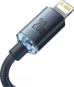 Kabel USB Baseus USB-C - Lightning 1.2 m Czarny (FD-2141-6932172602741) 5