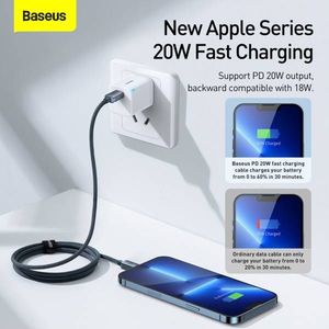 Kabel USB Baseus USB-C - Lightning 1.2 m Czarny (FD-2141-6932172602741) 8