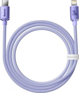 Kabel USB Baseus USB-C - Lightning 1.2 m Fioletowy (FD-2259-6932172602765) 4