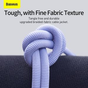 Kabel USB Baseus USB-C - Lightning 1.2 m Fioletowy (FD-2259-6932172602765) 10