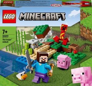 LEGO Minecraft Zasadzka Creepera (21177) 1