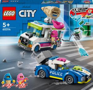 LEGO City Policyjny pościg za furgonetką z lodami (60314) 1