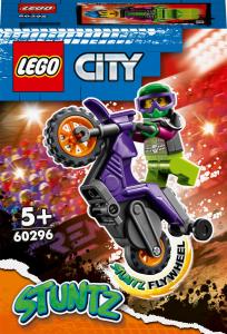 LEGO City Wheelie na motocyklu kaskaderskim (60296) 1