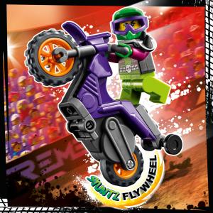 LEGO City Wheelie na motocyklu kaskaderskim (60296) 2