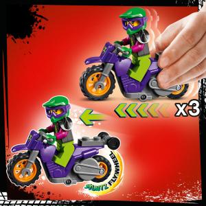 LEGO City Wheelie na motocyklu kaskaderskim (60296) 3