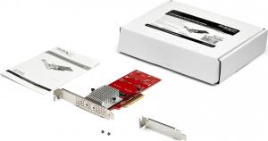 Kontroler StarTech PCIe 3.0 x8 - 2x M.2 M-key (PEX8M2E2) 6