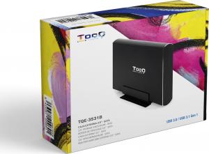 Kieszeń TooQ 3.5" SATA - USB 3.2 Gen 1 (TQE-3531B) 6