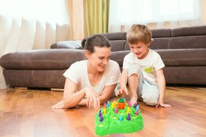 Ramiz Gra Króliki Radosne Króliki Wyścig po marchewkę 9