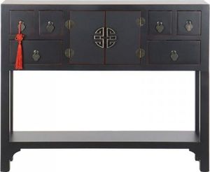 DKD Home Decor Konsola DKD Home Decor Niebieski Czerwony Jodła Drewno MDF (95 x 24 x 79 cm) 1