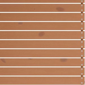 vidaXL Ogrodowe siedziska narożne, 2 szt., miodowy brąz, lita sosna 5