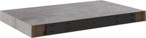 vidaXL Półka ścienna, szarość betonu, 50x23x3,8 cm, MDF 6