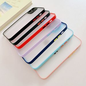Hurtel Milky Case silikonowe elastyczne półprzezroczyste etui do iPhone 12 Pro Max czerwony 14