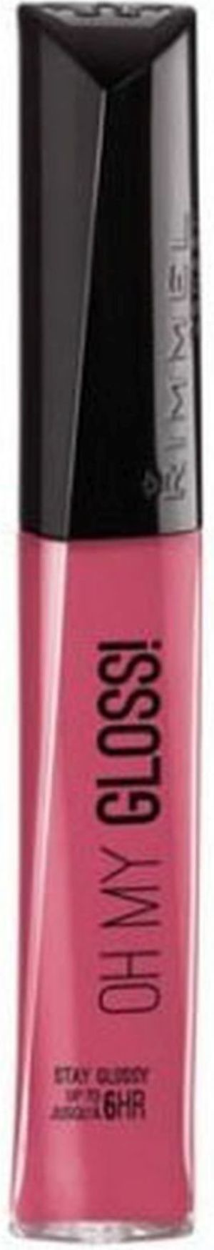 Rimmel  Stay Glossy Oh My Lipgloss 400 Pretty In Pink 6.5ml 1
