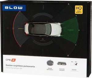 Blow Czujnik cofania parkowania 22mm Czarne Oczka 4