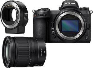 Aparat Nikon Z6 II + 24-70 mm f/4 + adapter FTZ II (VOA060K003) 1