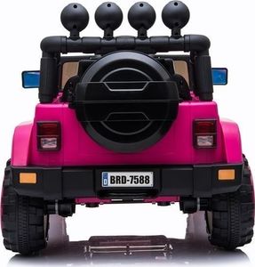 Lean Cars Auto na Akumulator Jeep BRD-7588 Różowy 4x4 5