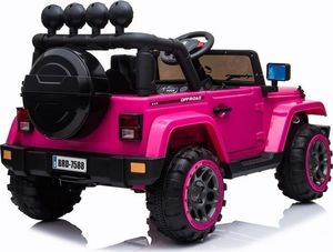 Lean Cars Auto na Akumulator Jeep BRD-7588 Różowy 4x4 6