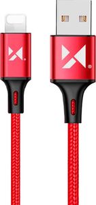 Kabel USB Wozinsky USB-A - Lightning 1 m Czerwony 1