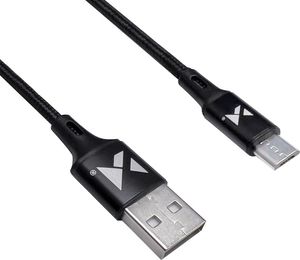 Kabel USB Wozinsky USB-A - microUSB 1 m Czarny (5907769301148) 3