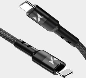 Kabel USB Wozinsky USB-C - Lightning 1 m Czarny (5907769301209) 7
