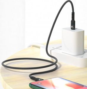 Kabel USB Wozinsky USB-C - Lightning 2 m Czarny (5907769301216) 11