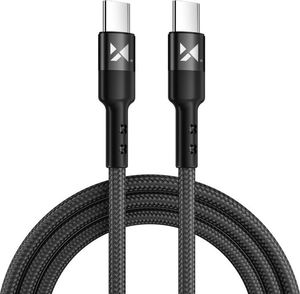 Kabel USB Wozinsky USB-C - USB-C 2 m Czarny (5907769301230) 1