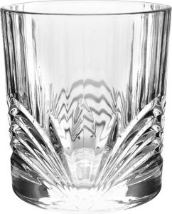 ATMÓS FERA Szklanka szklanki do whisky drinków napojów zestaw komplet szklanek 330 ml 3 sztuki 6