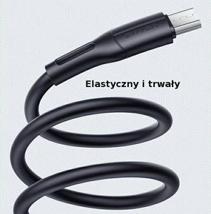 Kabel USB Usams USB-A - microUSB 1 m Zielony (SJ502USB04) 5